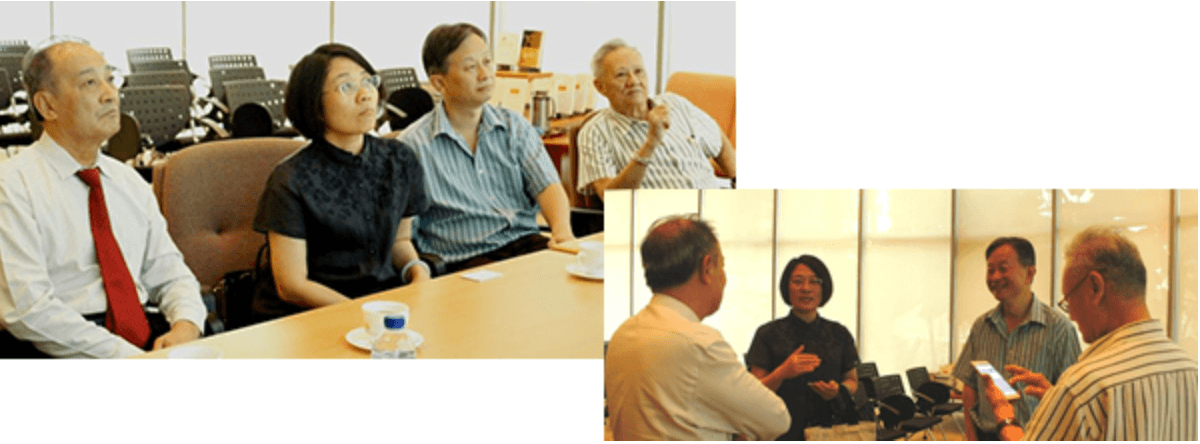 Delegation from Shanghai International Culture Association Visited SCFA