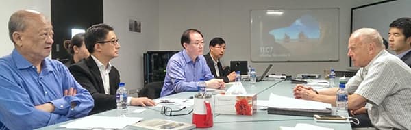Delegation from Shanghai Association for Science and Technology