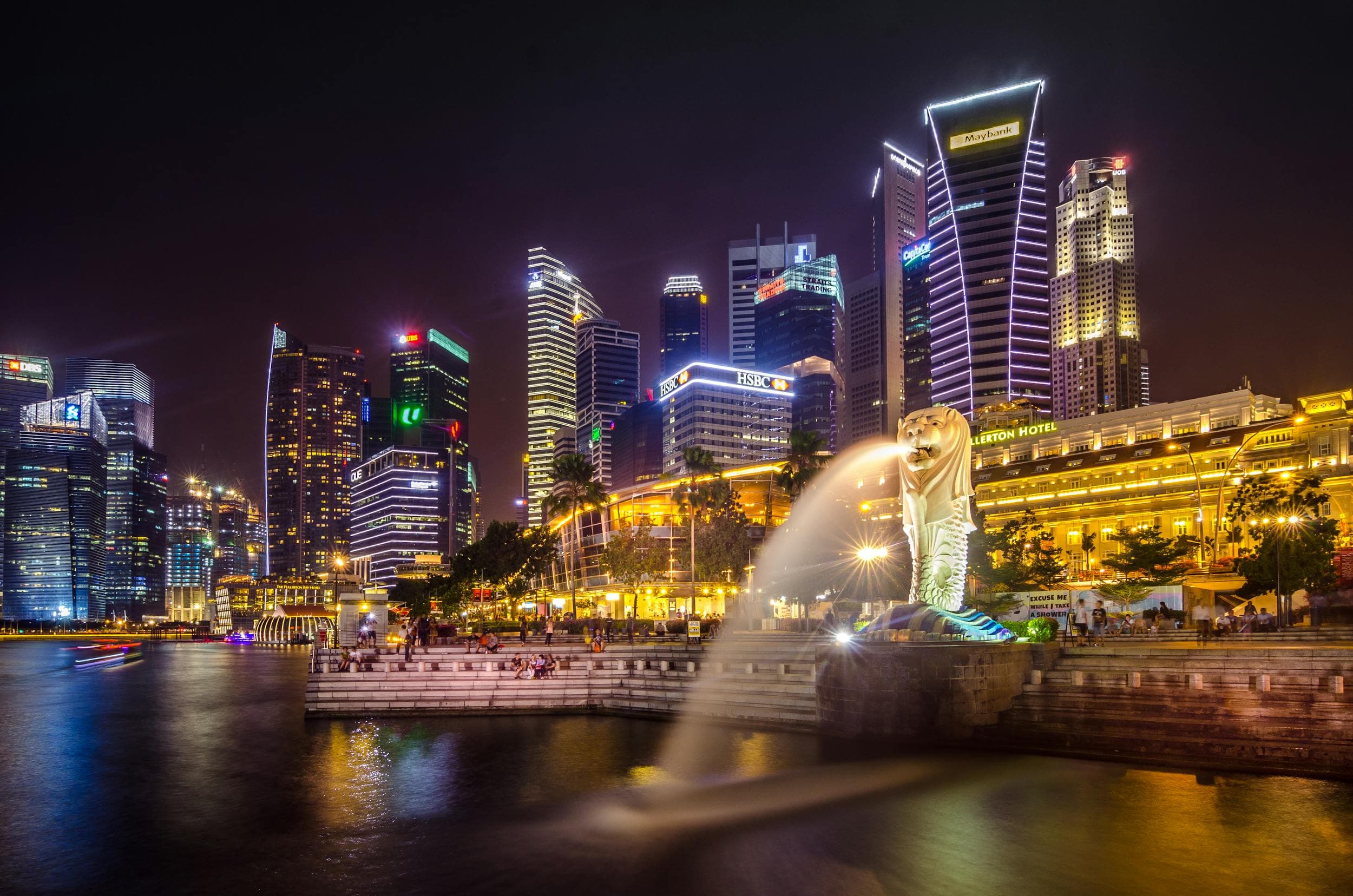 Singapore Skyline Panorama